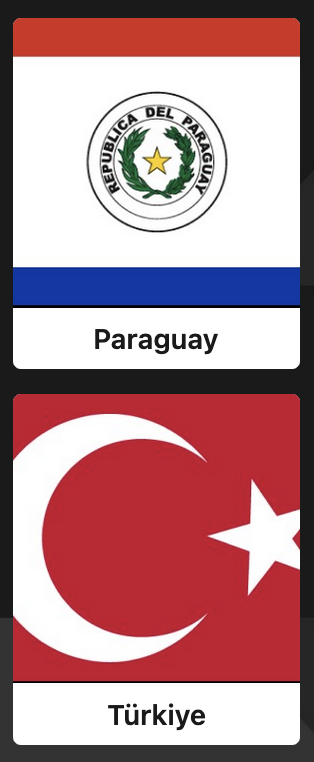 TURKEY v PARAGUAY