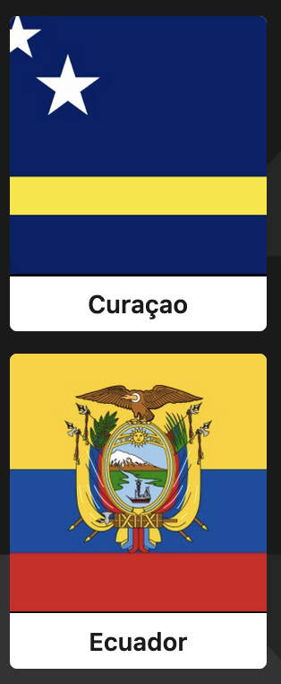 ECUADOR v CURACAO