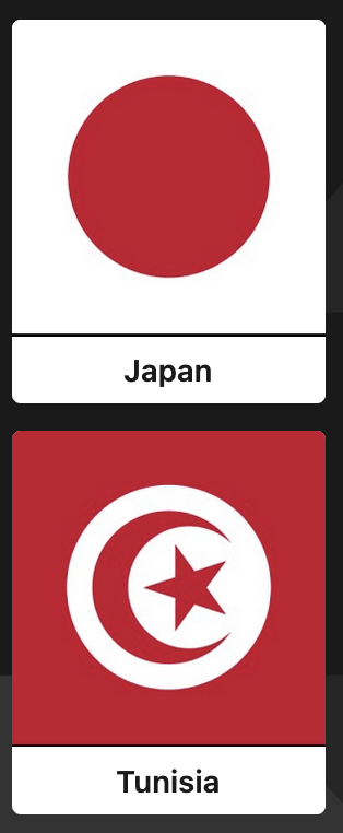 TUNISIA v JAPAN