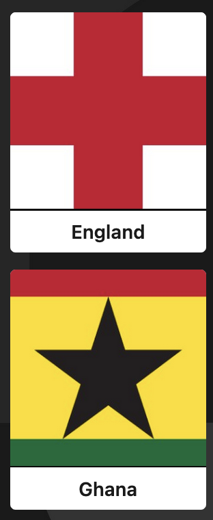 ENGLAND v GHANA