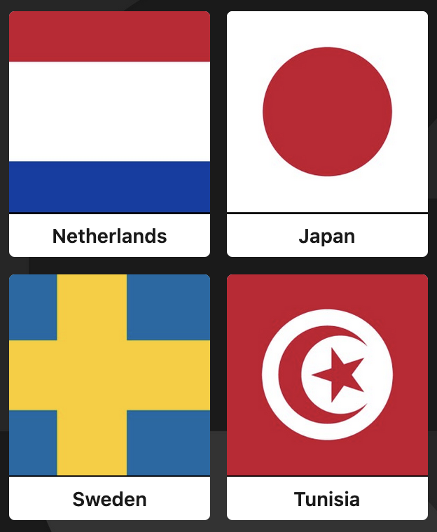 JAPAN v SWEDEN