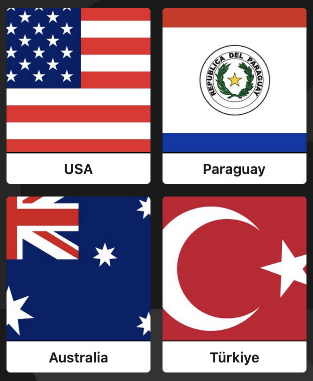 TURKEY v USA!