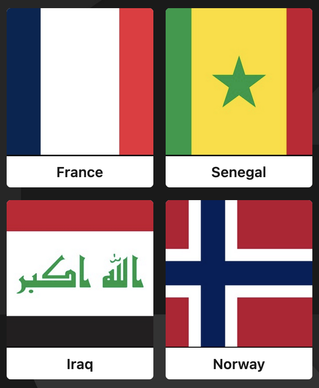 NORWAY v FRANCE