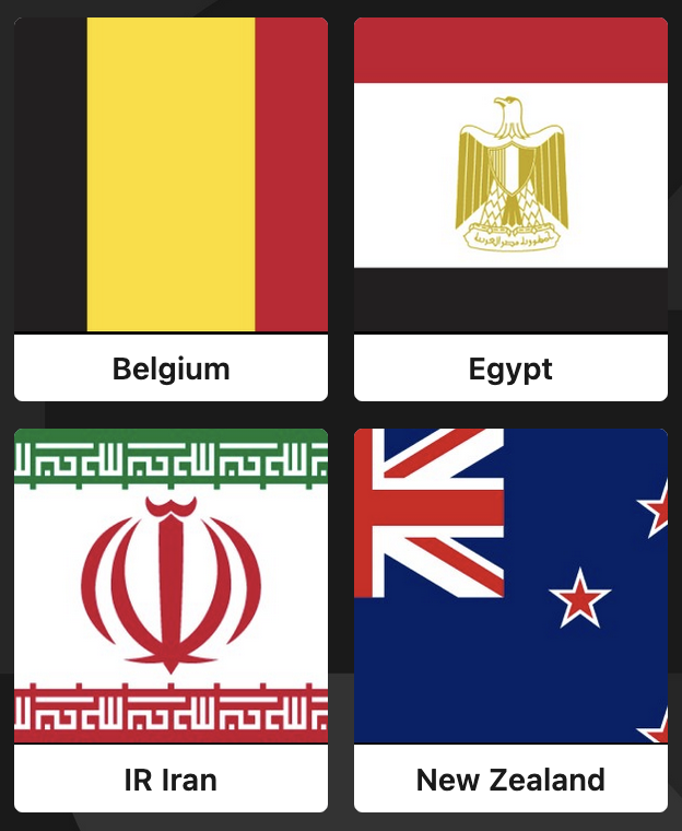NEW ZEALAND v BELGIUM