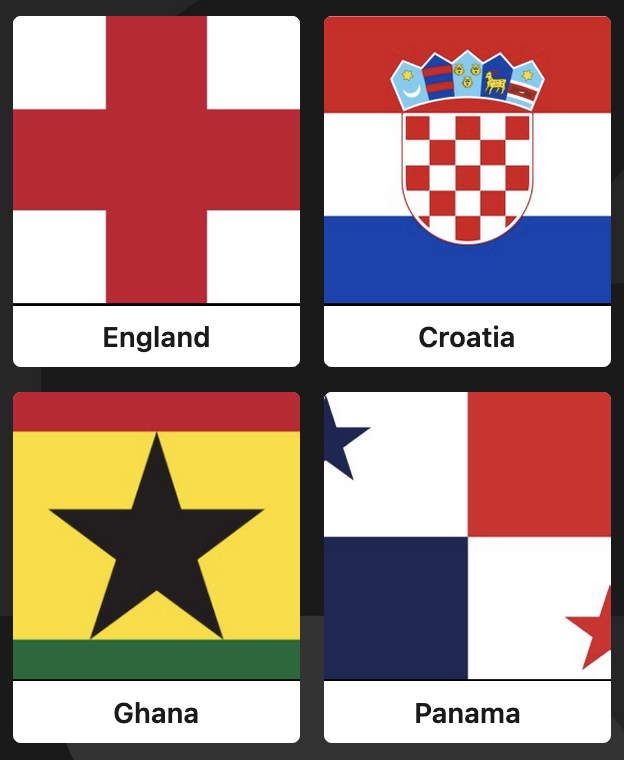 PANAMA v ENGLAND