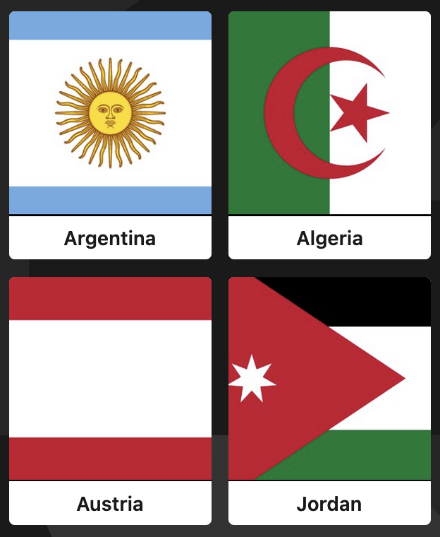 ALGERIA v AUSTRIA