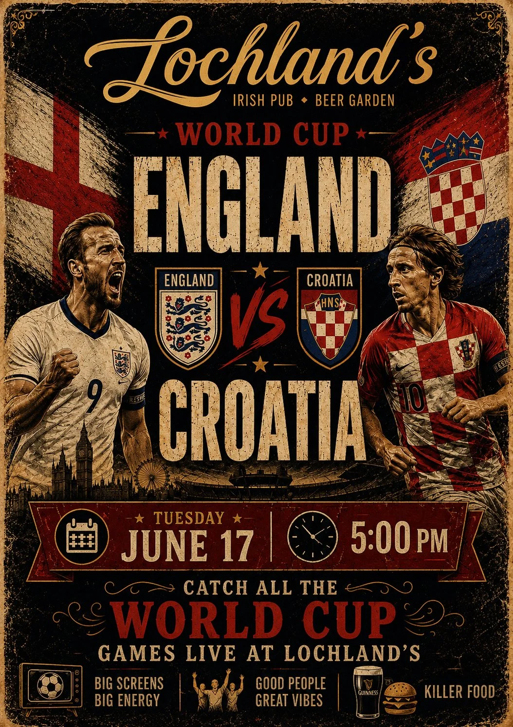 ENGLAND v CROATIA