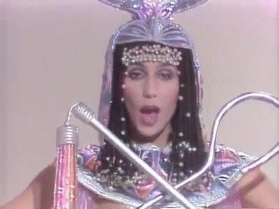 Cher doing Cher.