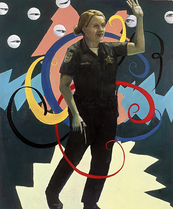 Cop in a Parade
