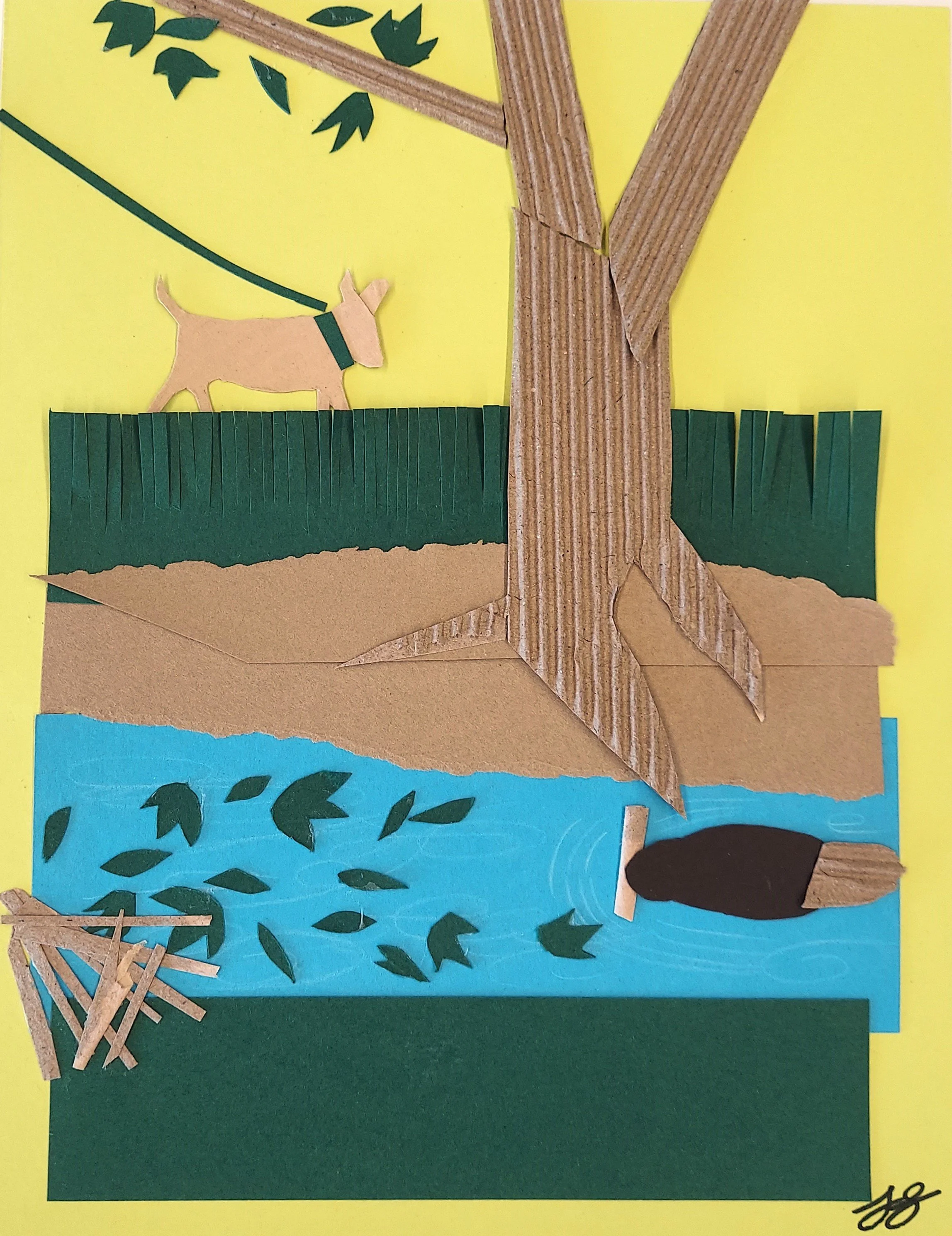 First Light, 11x14, Paper Collage.jpg.jpg
