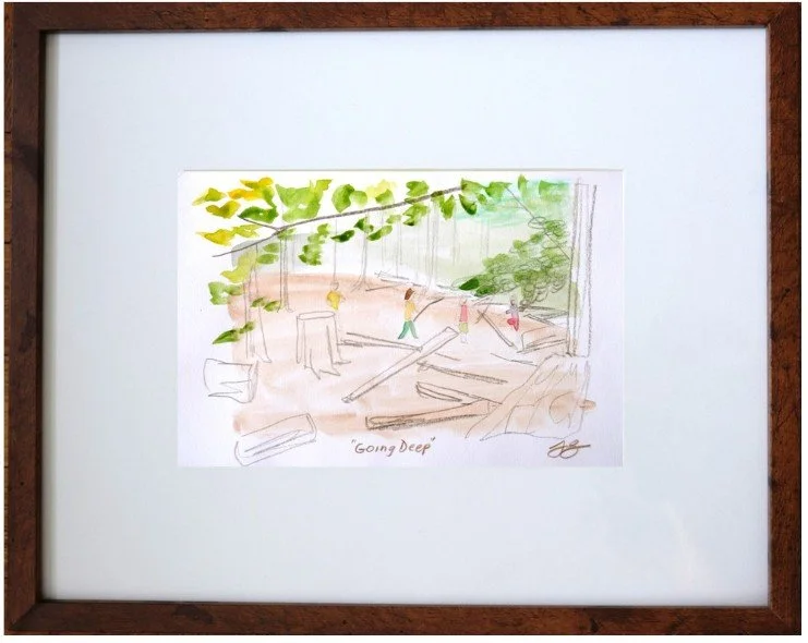 Going Deep Framed Sample.jpg