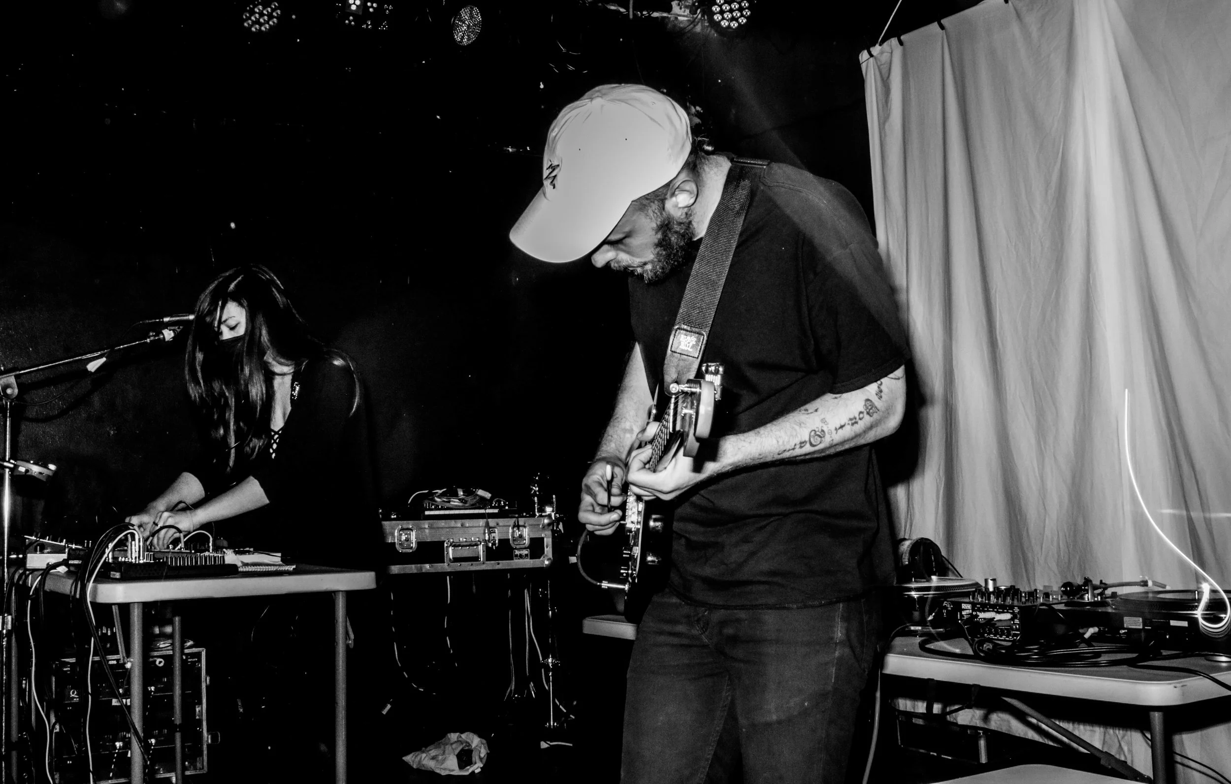 Lachane at The Hideout Theatre on 03/17/17. Photo by Evan Henry