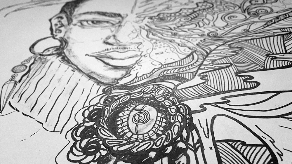 basic drawing and ink
