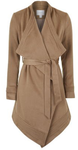 Camel Belted Coat