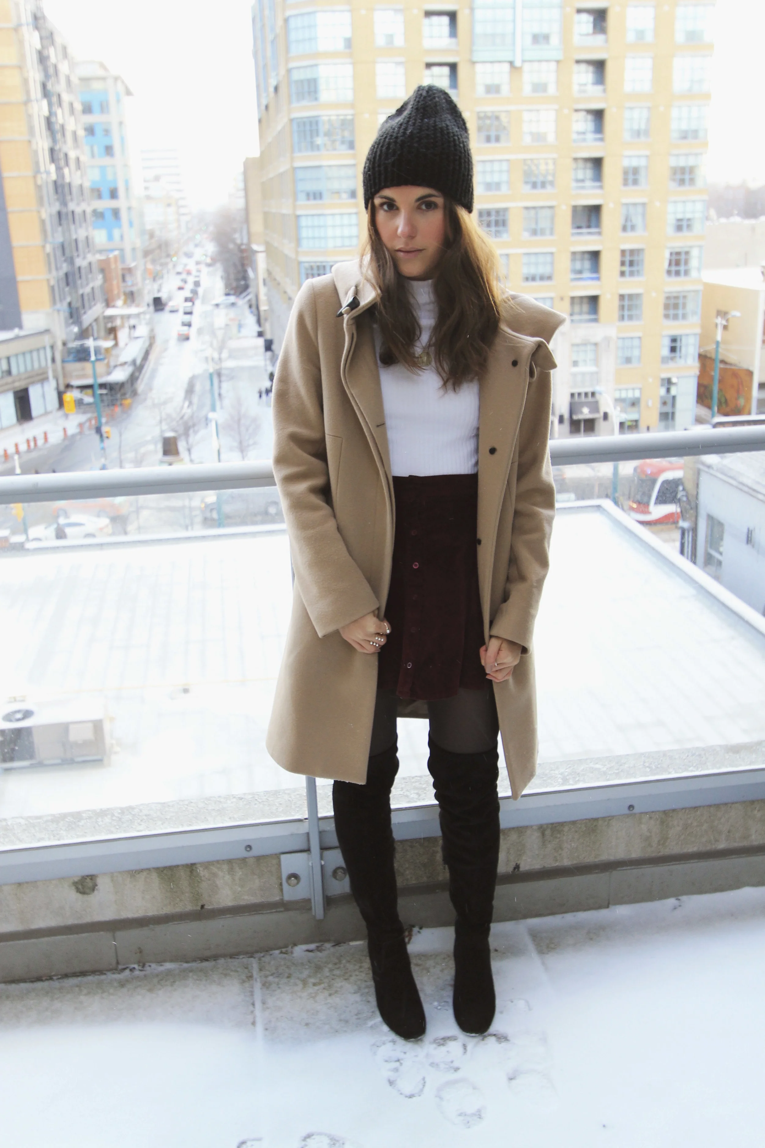 babaton pearce wool coat