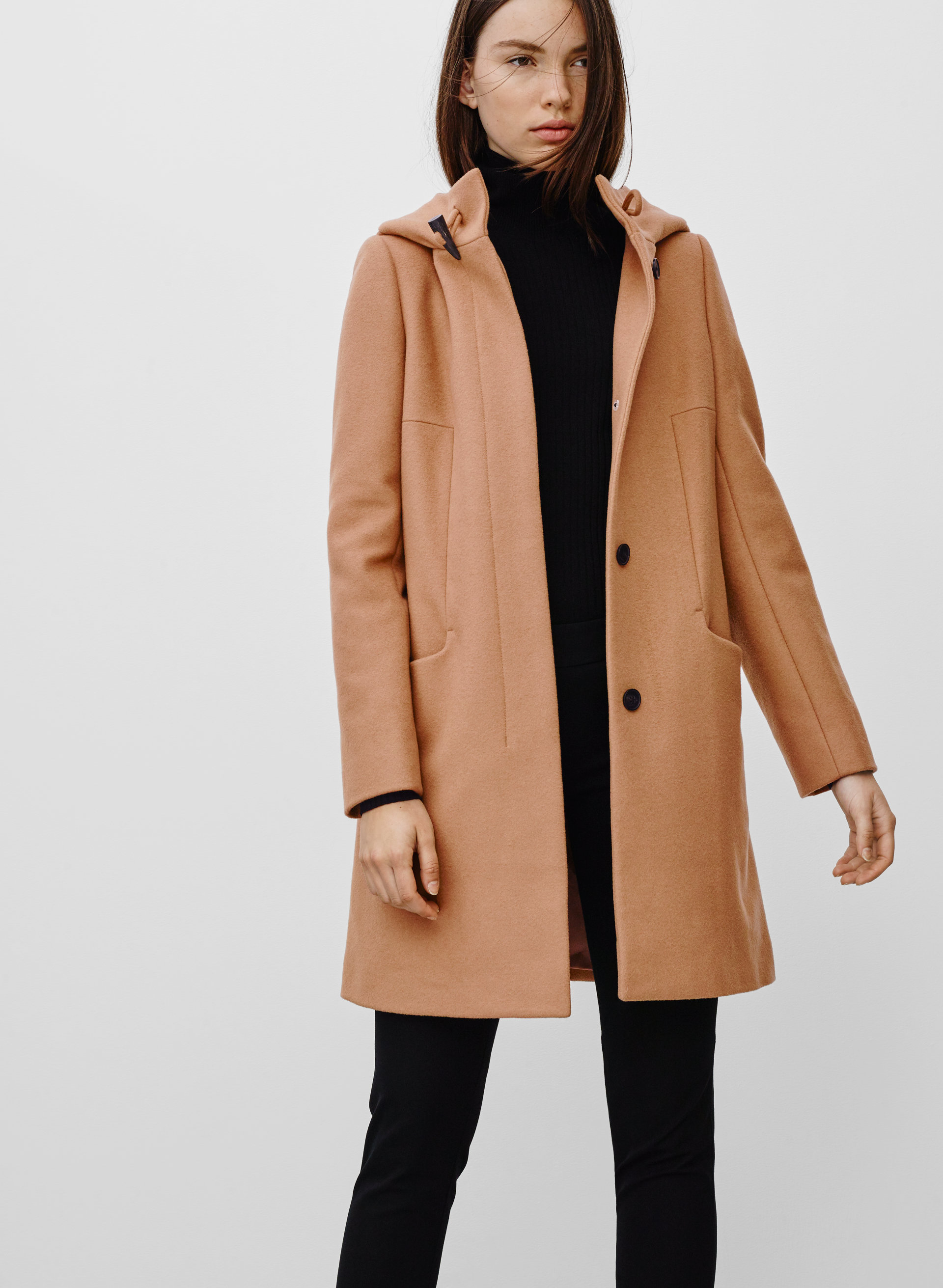 babaton pearce wool coat