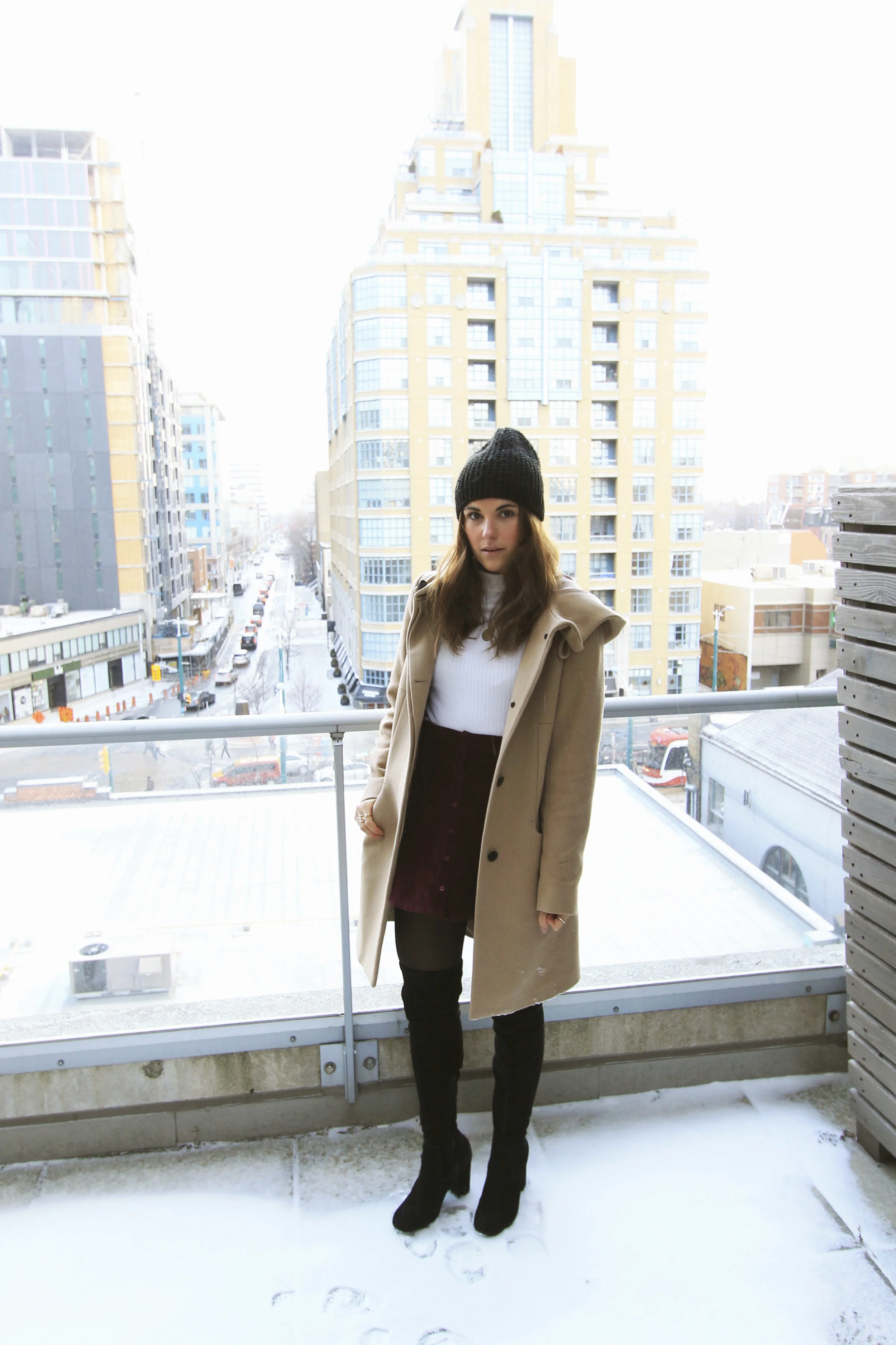 babaton pearce wool coat