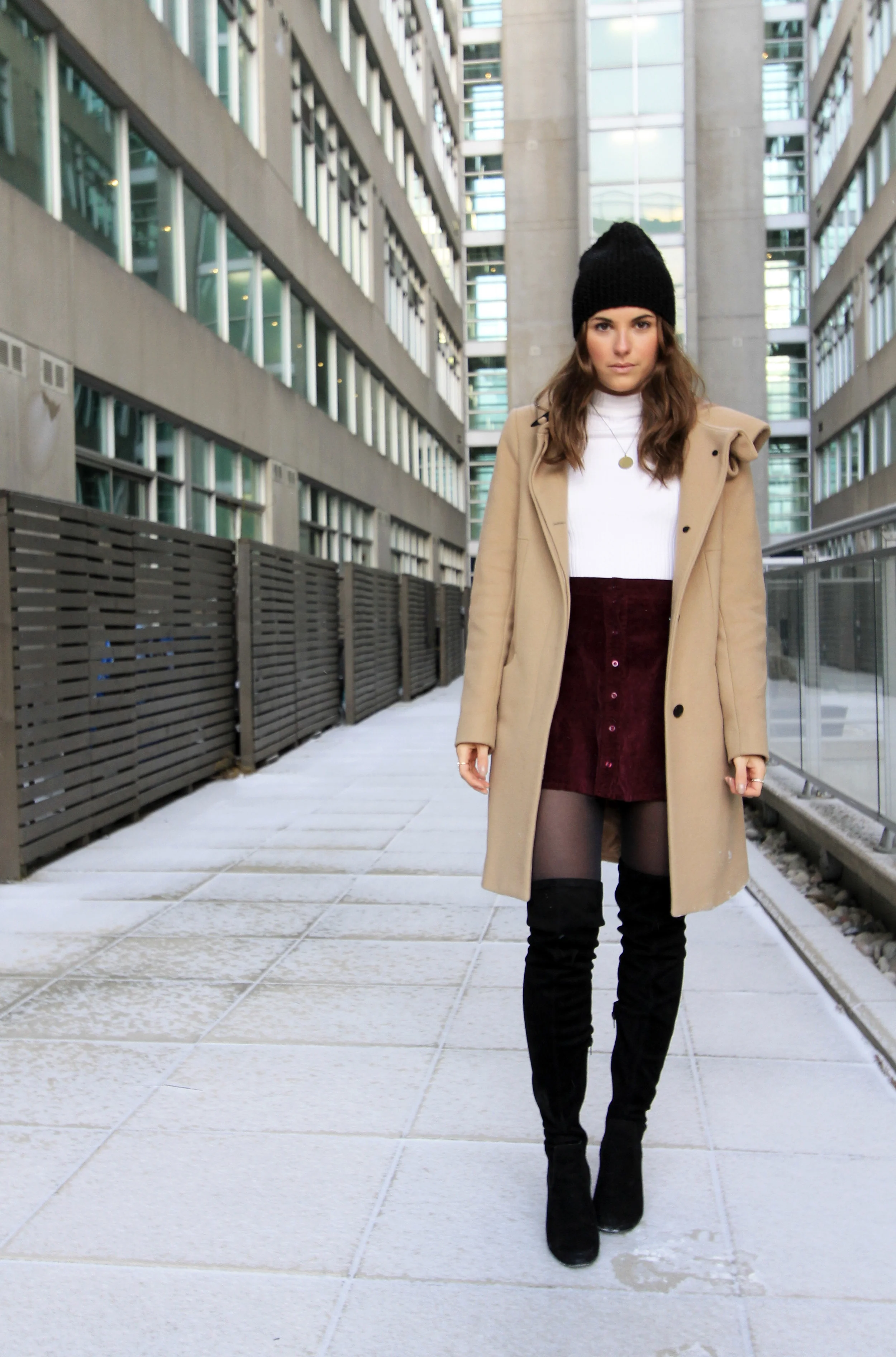 babaton pearce wool coat