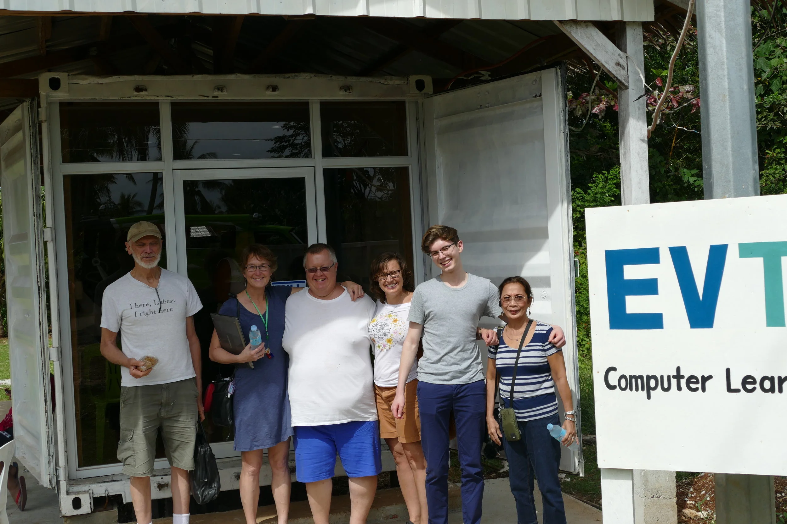 Team with Larry and Rhome at EVTEC.JPG