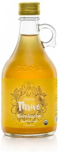 THRIVE: (Lemon Ginger Kombucha)