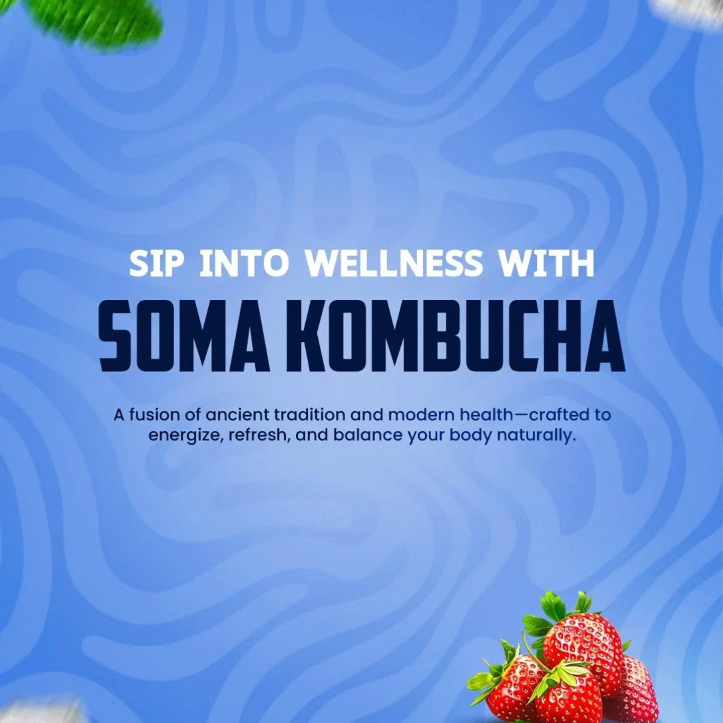 Discover the Flavors of Wellness.

From the calming touch of Balance 🍐 to the energizing boost of Vigor 💙, the Himalayan power of Recharge ⛰️, the refreshing zest of Thrive 🍋, and the relaxing vibe of Strawberry CBD 🍓&mdash;SOMA Kombucha has a fl