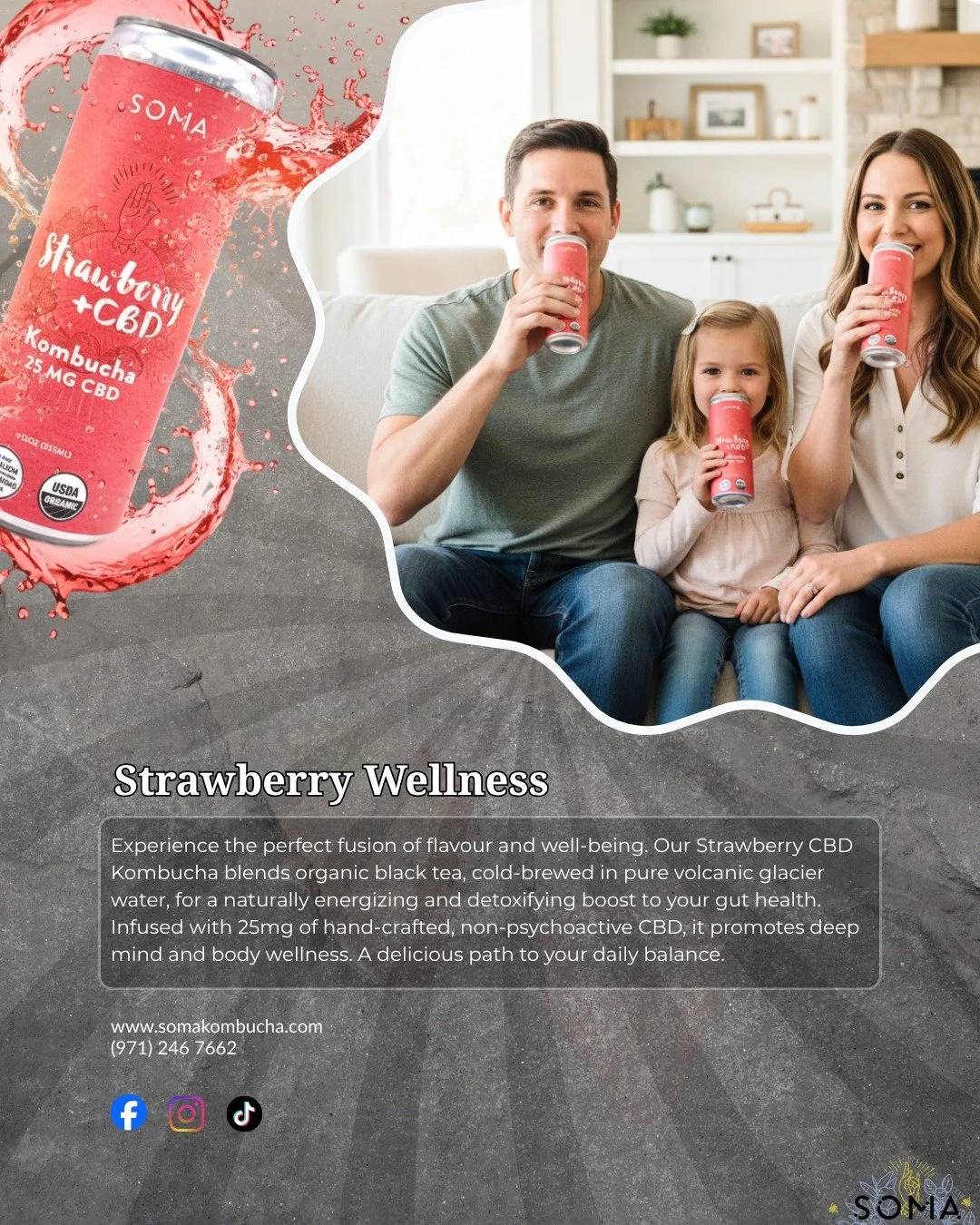 Need a detoxifying lift that also keeps you chill? We've got you. Our 25mg CBD Kombucha supports a healthy gut while calming your nervous system. Get the best of both worlds in one fizzy, delicious can.

#kombucha #kombuchatea #probiotics #guthealth 