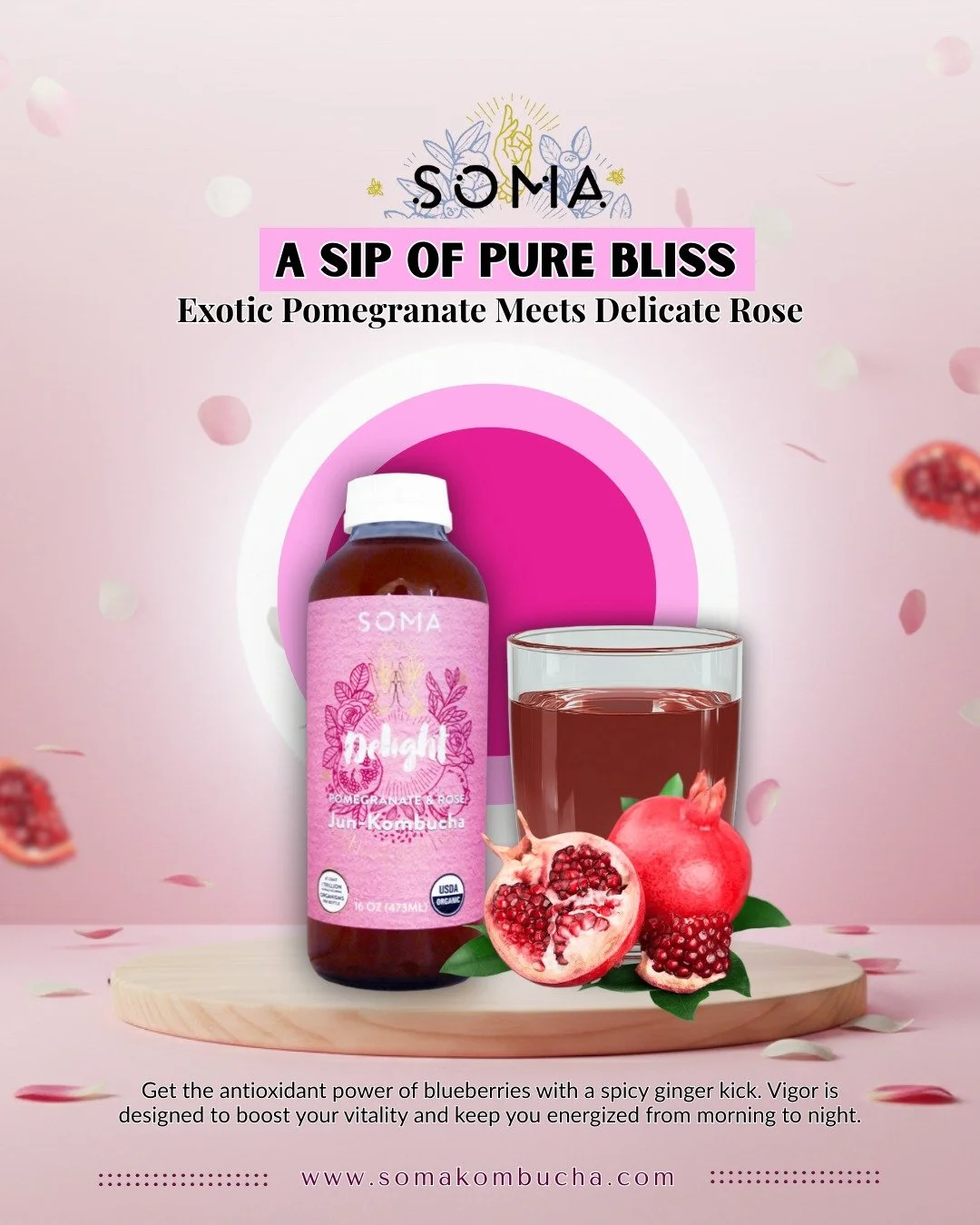 Treat yourself to something beautiful. 🌹 Our DELIGHT Jun Kombucha is a floral escape in every bottle. Perfect for those moments when you need a little extra self love.

#SeattleDrink #KombuchaTime #CapitolHillSeattle #SeattleFoodie#Kombucha #GutHeal