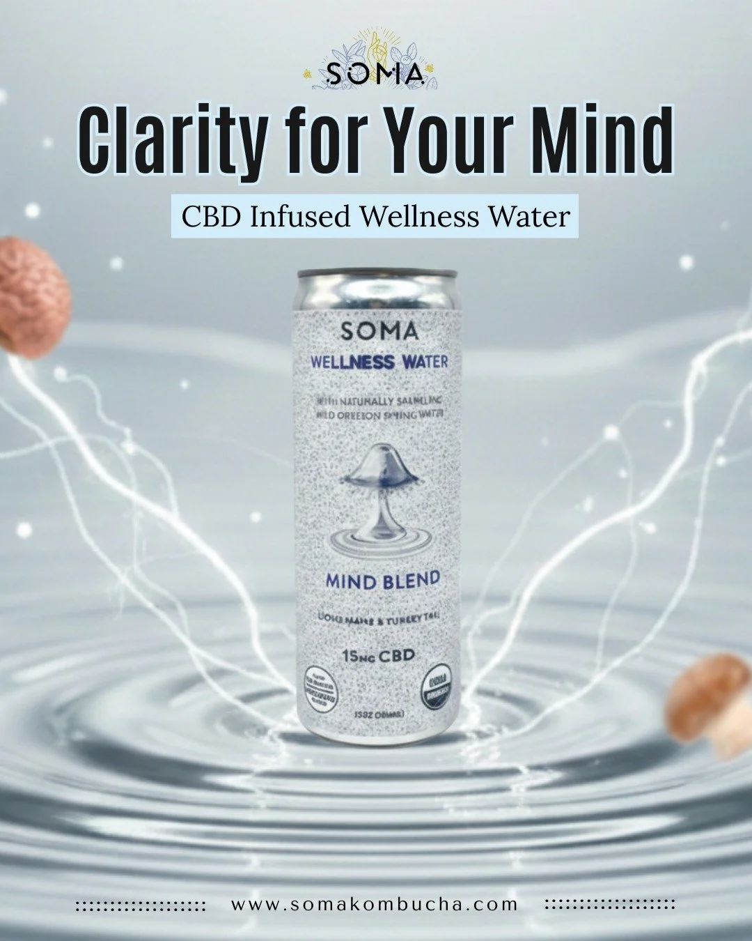 Hydration meets mental clarity. 💧🧠 Our Mind Blend Wellness Water is your perfect companion for long workdays or creative sessions.

#Wellness #MindBlend #StayFocused #CBDWater #HydrationGoals#CraftKombucha #HealthyDrinks #WellnessJourney #MindfulDr