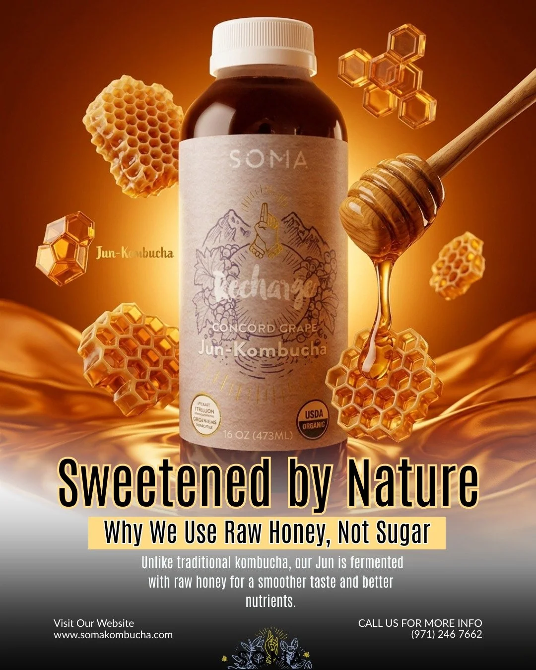 Pure ingredients, pure results. 🍯✨ We choose raw honey over cane sugar to give you a cleaner, more sophisticated ferment.
#SeattleDrink #KombuchaTime #CapitolHillSeattle #SeattleFoodie#Kombucha #GutHealth #Probiotics #Fermentation #Seattle #PNW #Kom