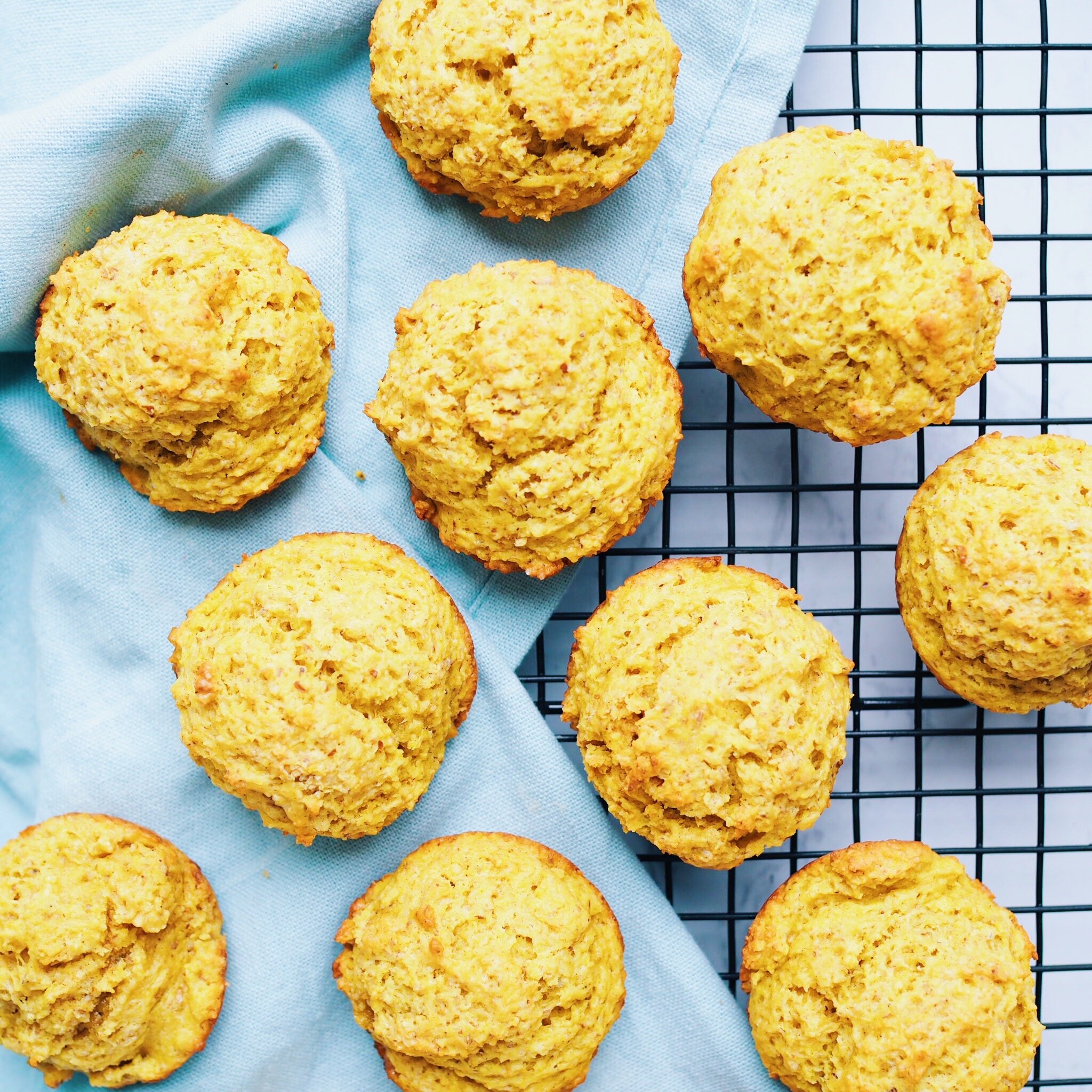 Healthy Lemon Turmeric Muffins