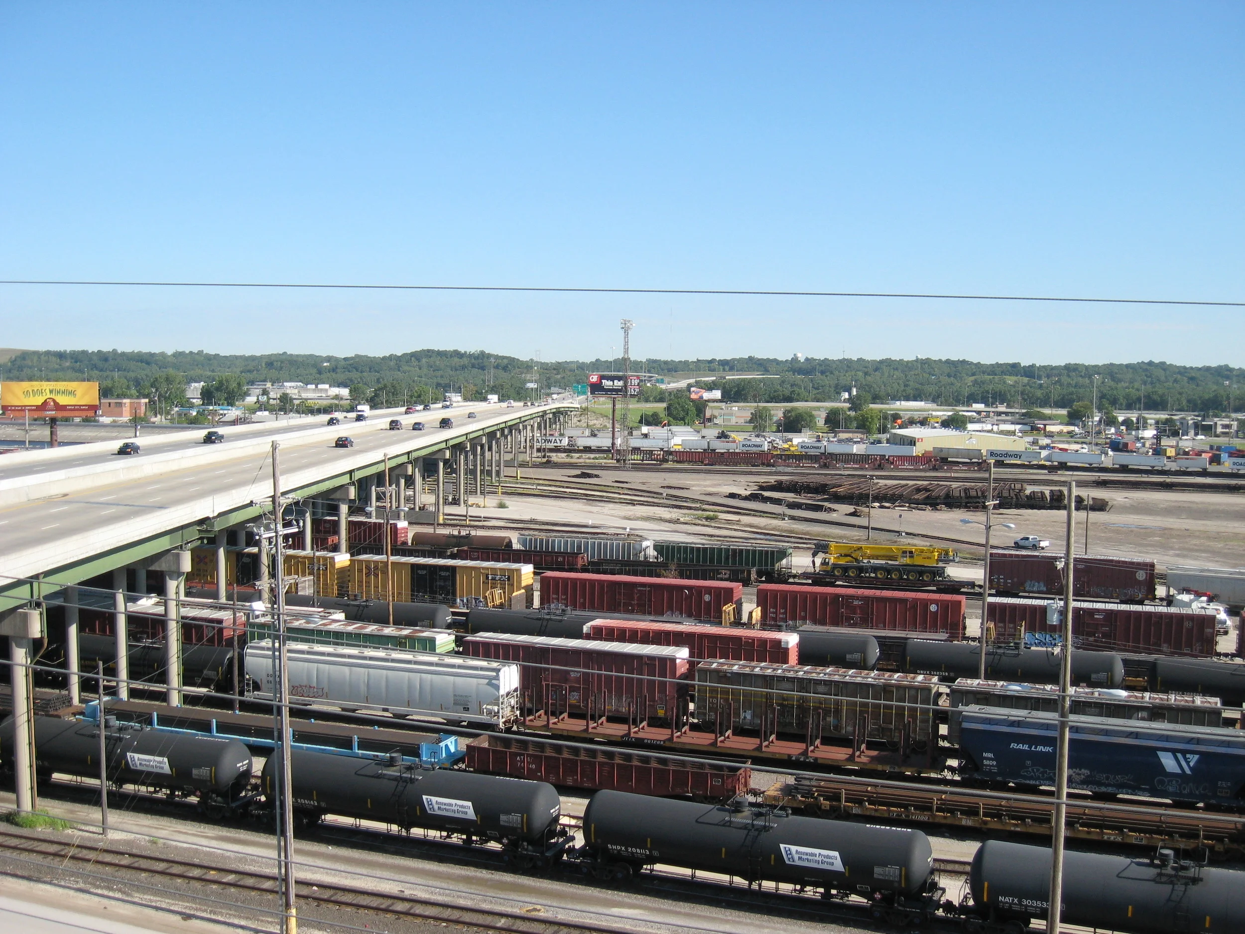  BNSF's Argentine Yard in Kansas City 