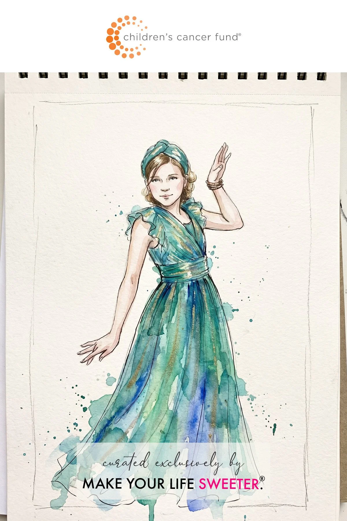 MAKE YOUR LIFE SWEETER - ZIYĀ AI Watercolor Portrait Experience  - CHILDRENS CANCER FUND MODEL - 1776469215_26.jpg