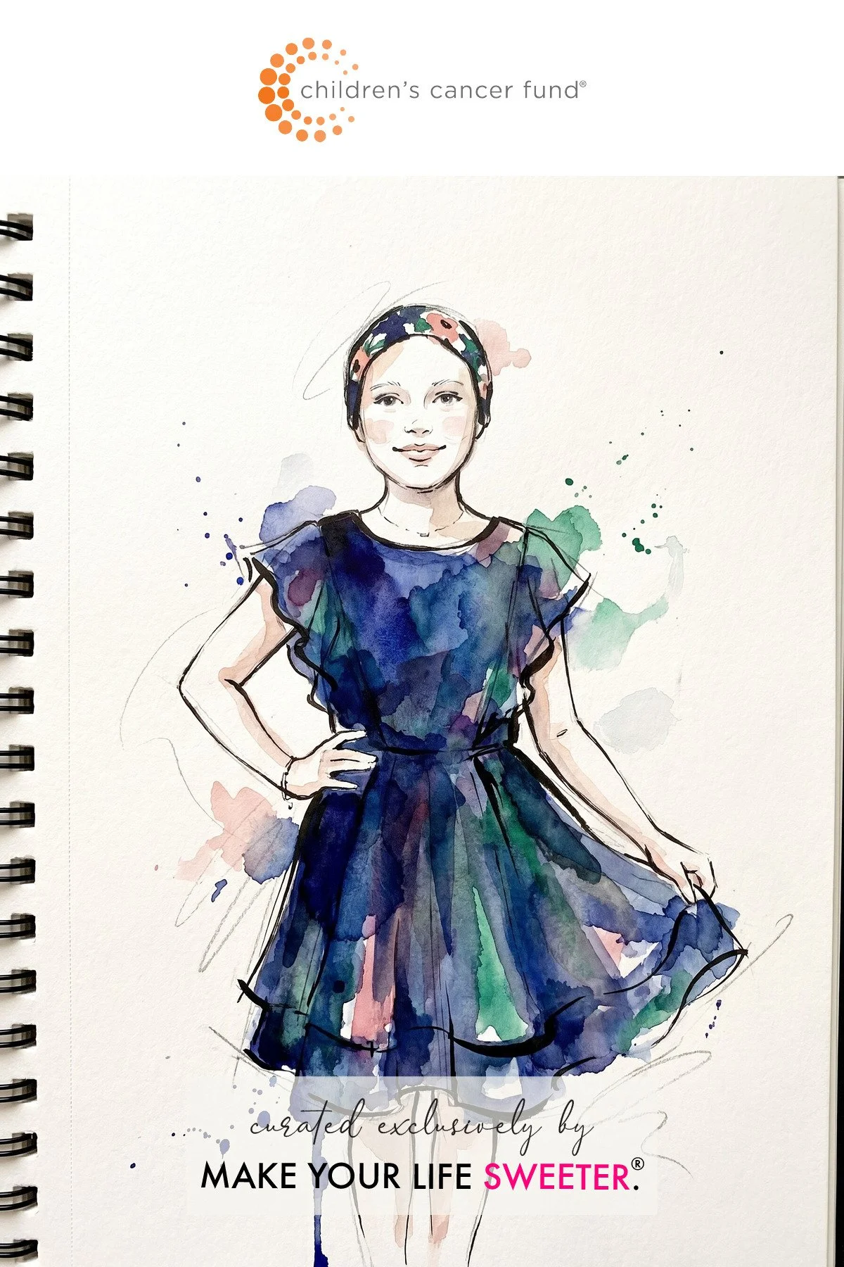 MAKE YOUR LIFE SWEETER - ZIYĀ AI Watercolor Portrait Experience  - CHILDRENS CANCER FUND MODEL - 1776470309_32.jpg