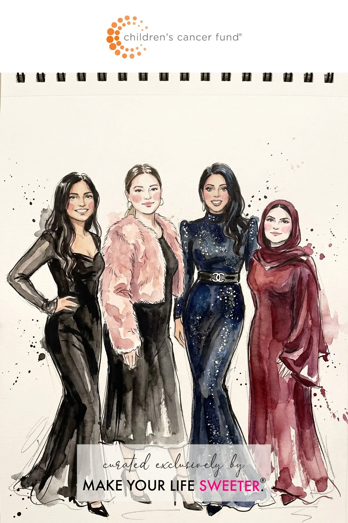 MAKE YOUR LIFE SWEETER - ZIYĀ AI Watercolor Portrait Experience  - CHILDRENS CANCER FUND MODEL - 1776474064_45.jpg