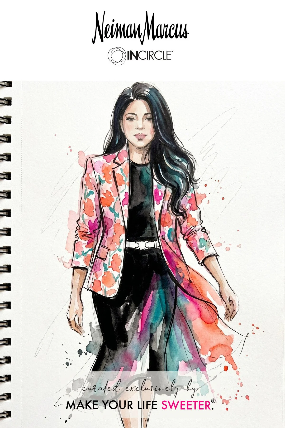 MAKE YOUR LIFE SWEETER - ZIYĀ AI Watercolor Portrait Experience  - NEIMAN MARCUS - Beauty, Bubbles, and Bingo - 1775915263_2.jpg