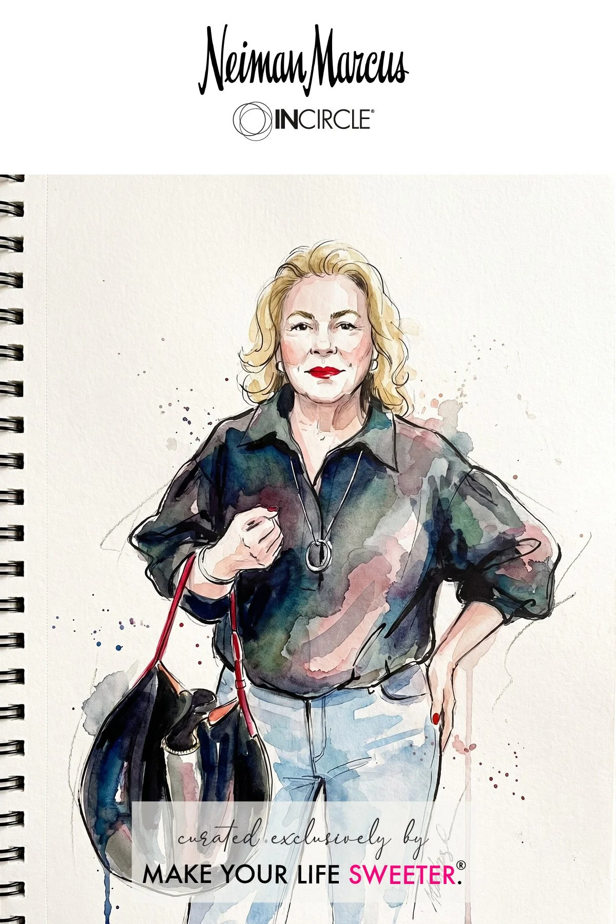 MAKE YOUR LIFE SWEETER - ZIYĀ AI Watercolor Portrait Experience  - NEIMAN MARCUS - Beauty, Bubbles, and Bingo - 1775916301_8.jpg