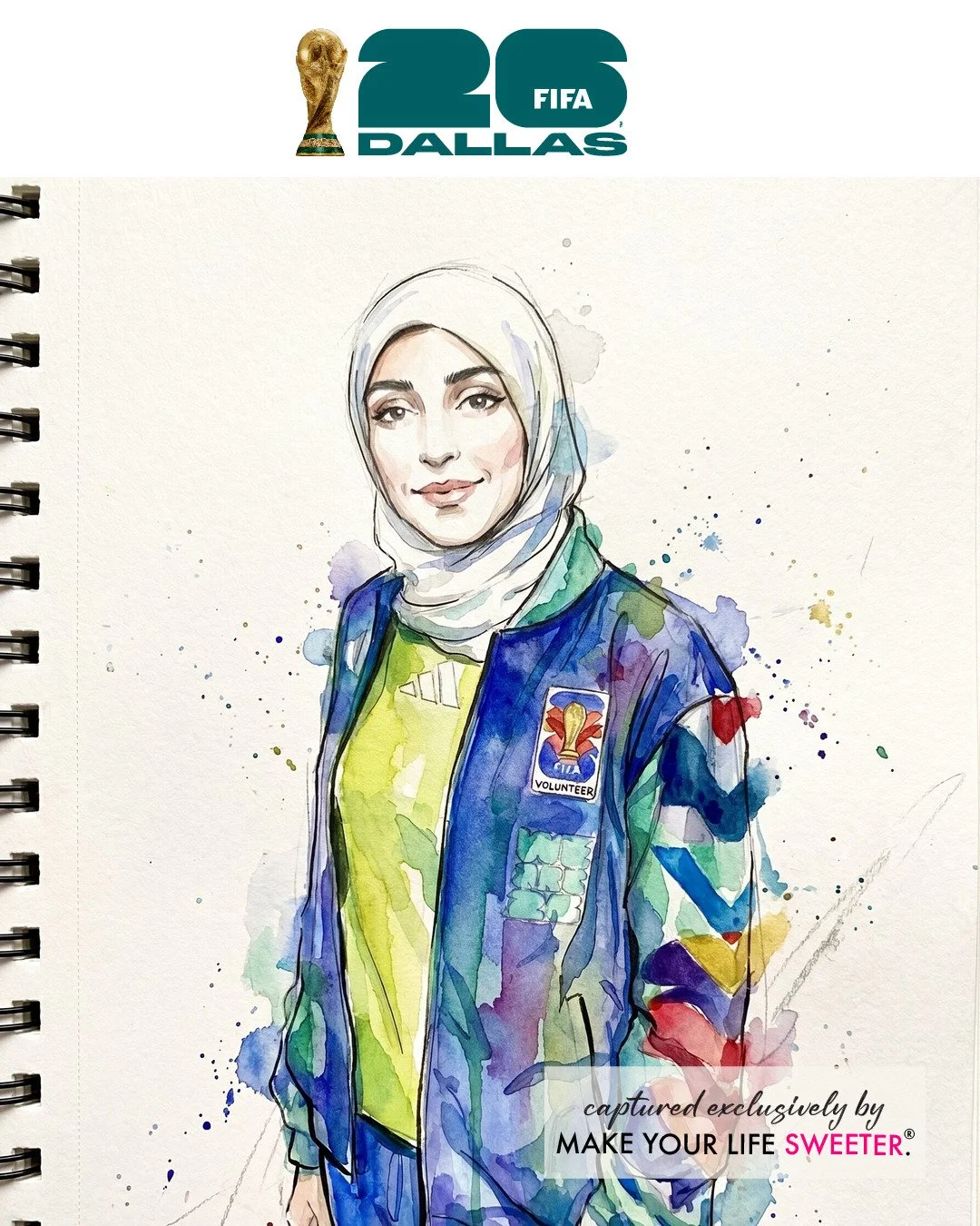 MAKE YOUR LIFE SWEETER - ZIYĀ AI Watercolor Portrait Experience  - FIFA WORLD CUP UNIFORM REVEAL - 1777473565_26.jpg
