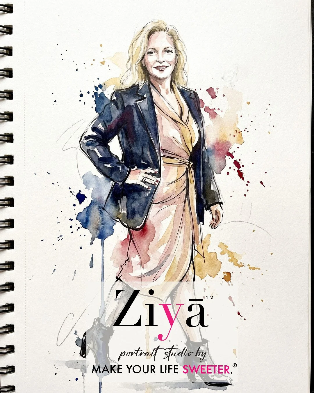 MAKE YOUR LIFE SWEETER - ZIYA AI Watercolor Portrait Experience - THE KNOT GALA - 1780352963_13.jpg