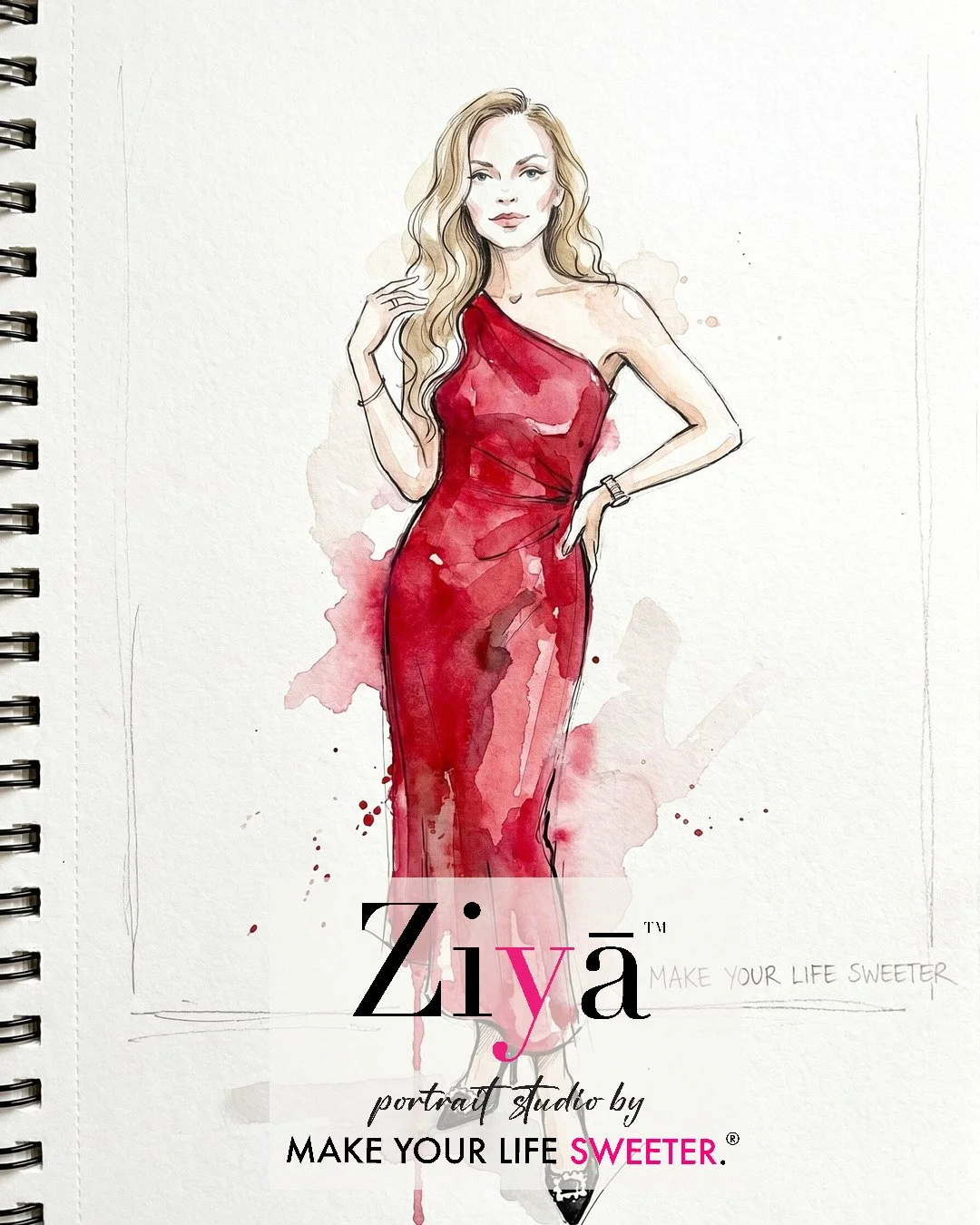 MAKE YOUR LIFE SWEETER - ZIYA AI Watercolor Portrait Experience - THE KNOT GALA - 1780357161_51.jpg