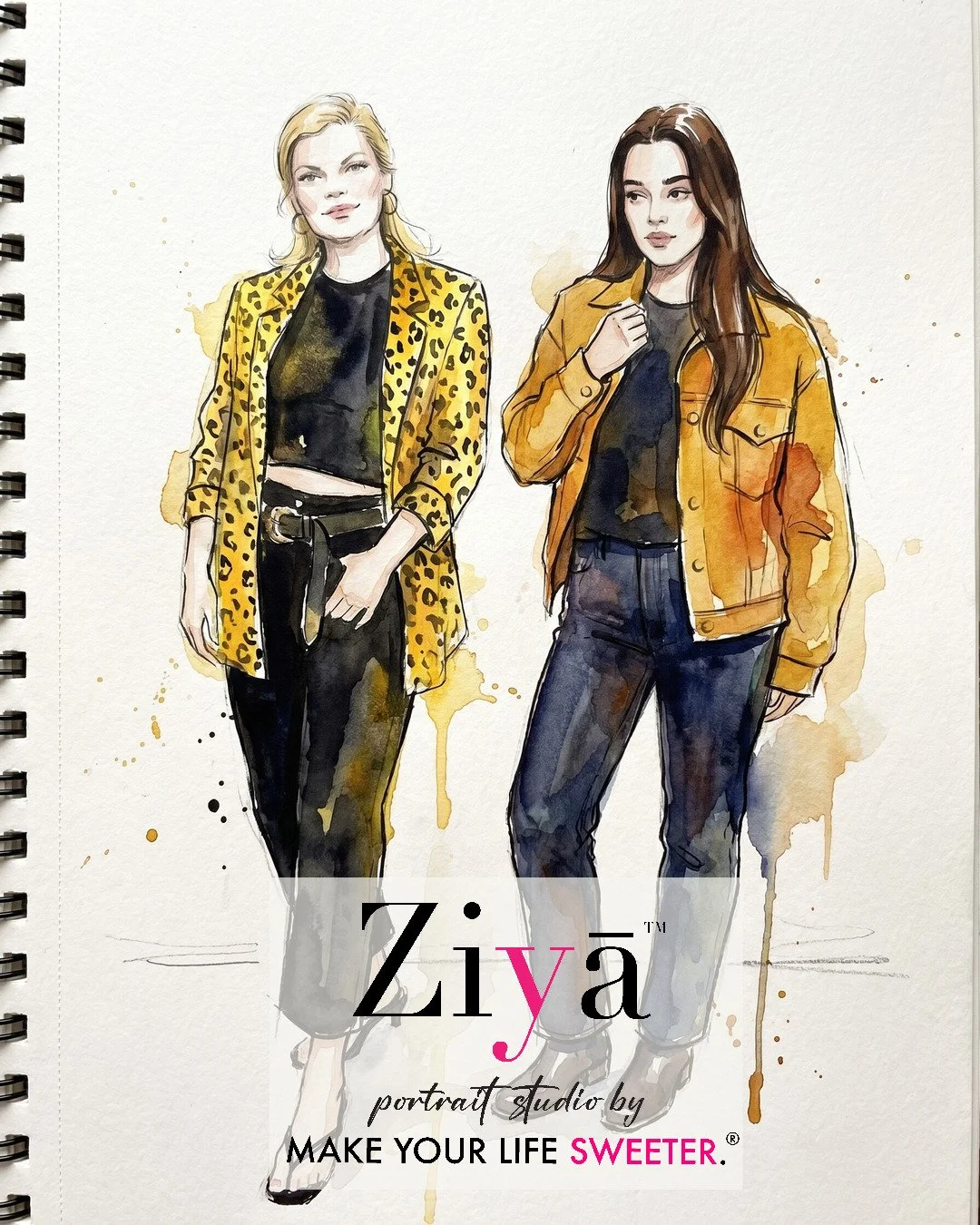 MAKE YOUR LIFE SWEETER - ZIYA AI Watercolor Portrait Experience - THE KNOT GALA - 1780361711_113.jpg