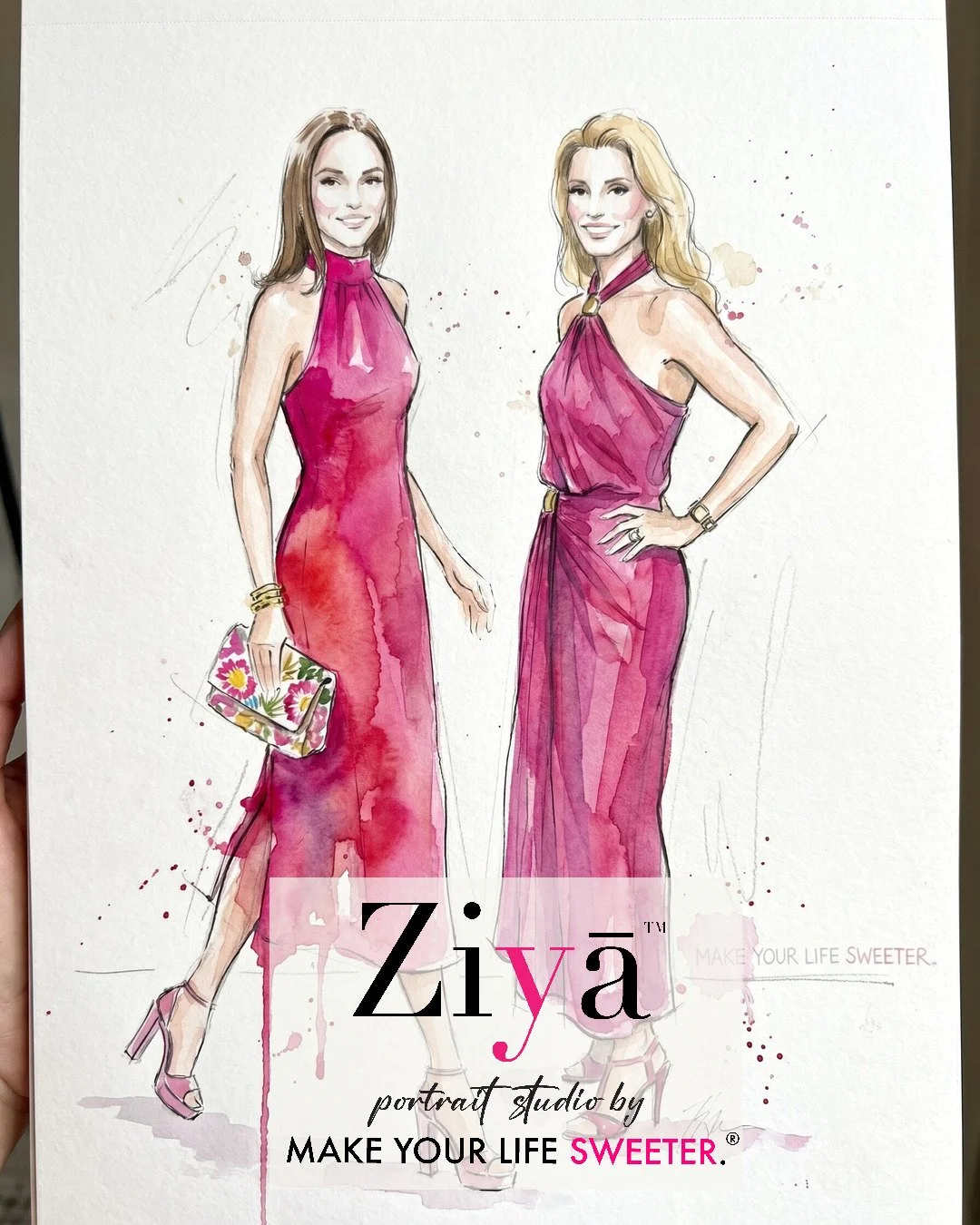 MAKE YOUR LIFE SWEETER - ZIYA AI Watercolor Portrait Experience - THE KNOT GALA - 1780362994_138.jpg