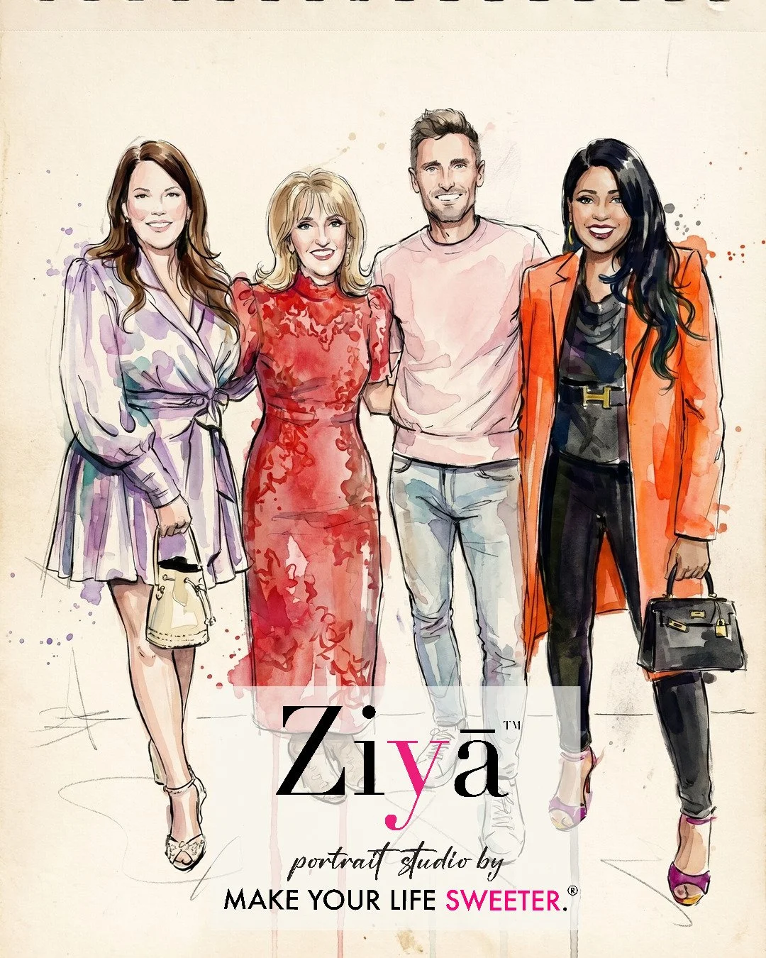 MAKE YOUR LIFE SWEETER - ZIYA AI Watercolor Portrait Experience - THE KNOT GALA - 1780365631_186.jpg