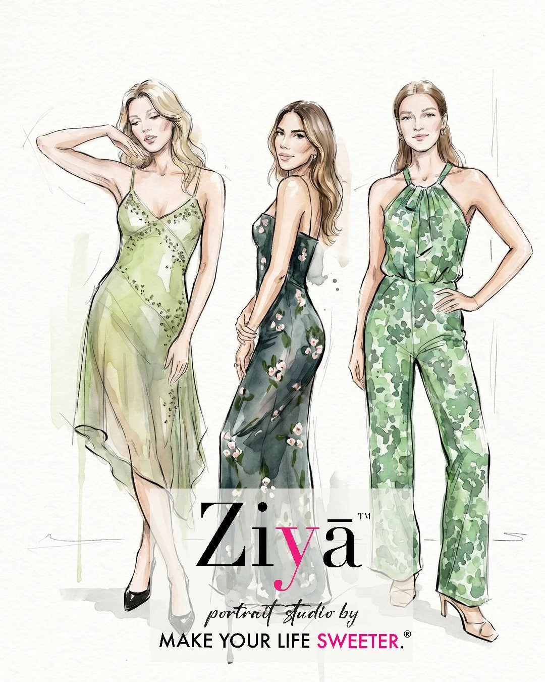 MAKE YOUR LIFE SWEETER - ZIYA AI Watercolor Portrait Experience - THE KNOT GALA - 1780367122_202.jpg