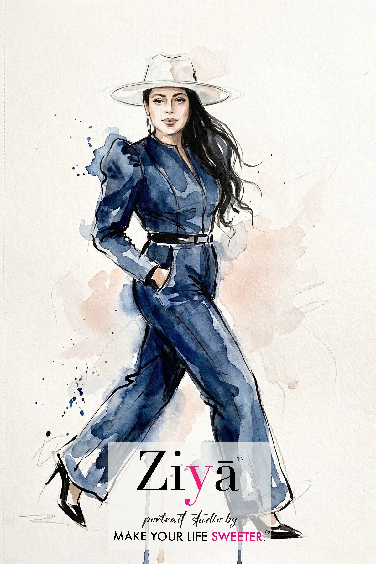 MAKE YOUR LIFE SWEETER - ZIYĀ AI Watercolor Portrait Experience - chris meehan retirement1781125530_1.jpg
