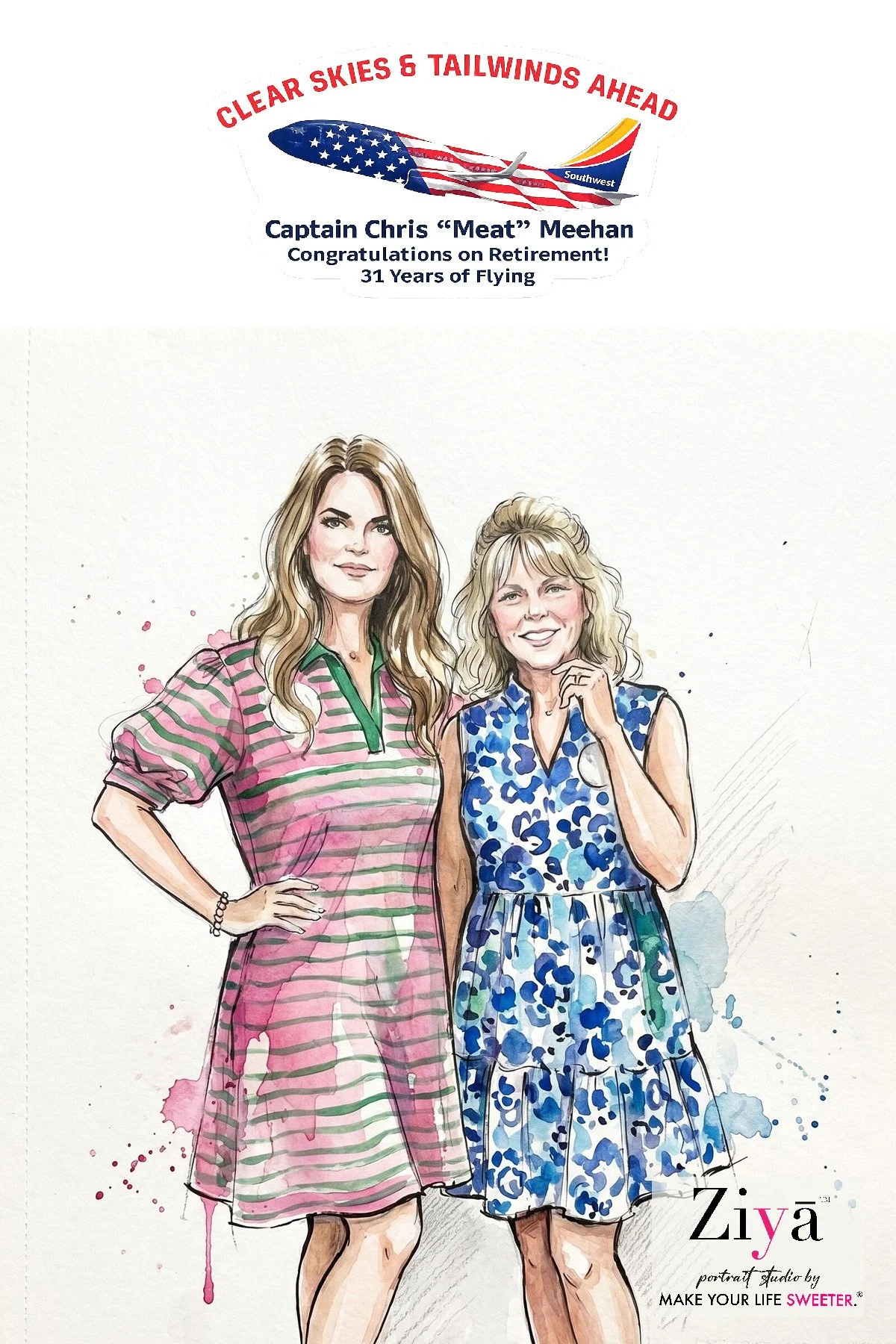 MAKE YOUR LIFE SWEETER - ZIYĀ AI Watercolor Portrait Experience - chris meehan retirement1781126969_7.jpg