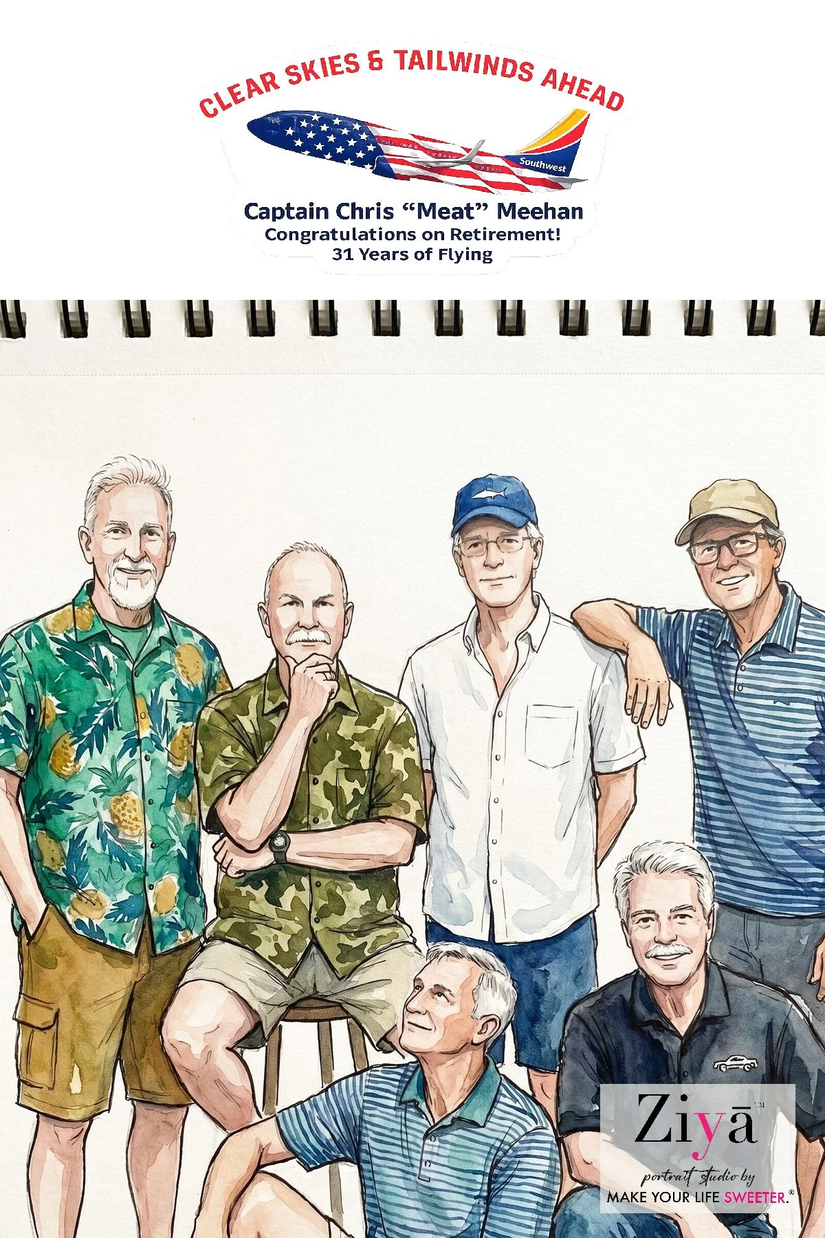 MAKE YOUR LIFE SWEETER - ZIYĀ AI Watercolor Portrait Experience - chris meehan retirement1781132545_61.jpg
