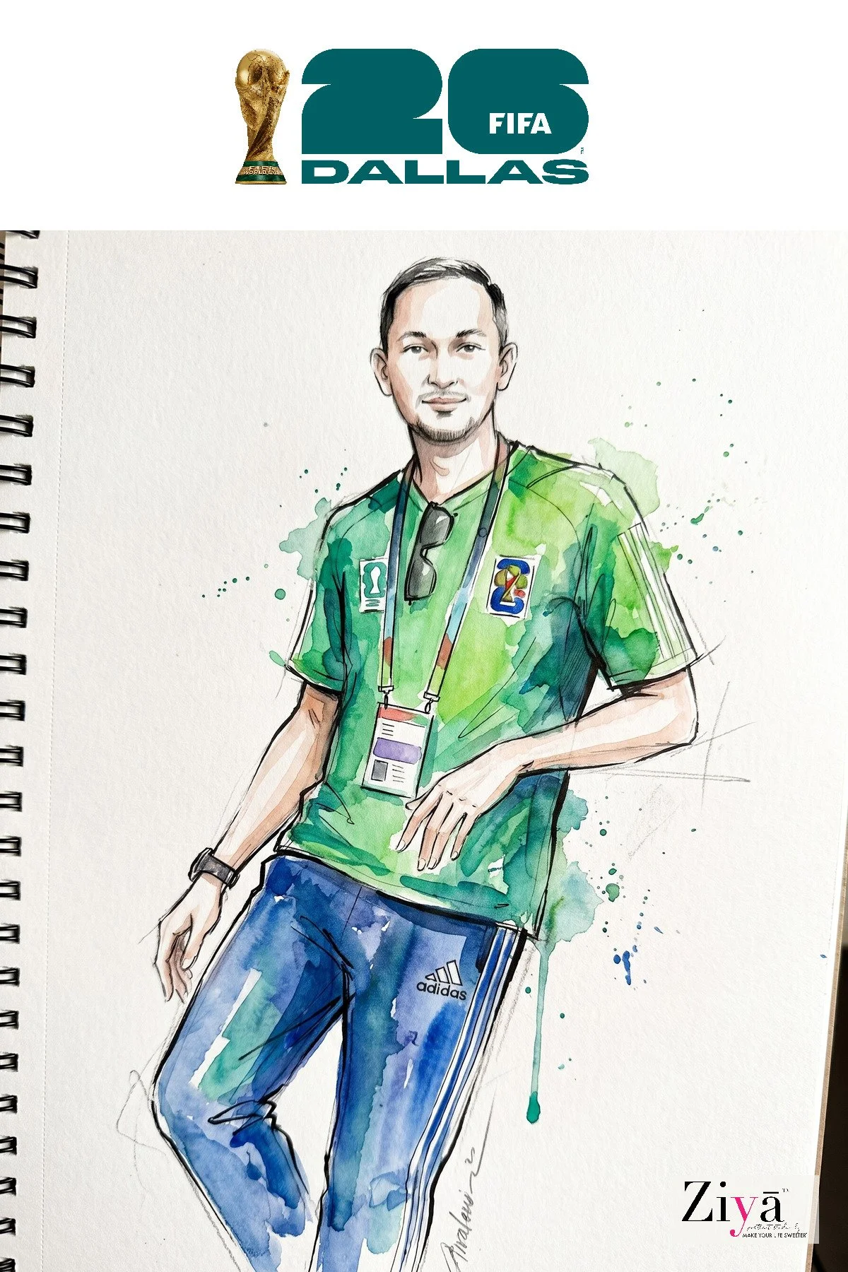 ZIYĀ AI Watercolor Portrait Experience - FIFA WORLD CUP - ON THE PITCH - VOLUNTEER PARTY - 1784145518_17.jpg