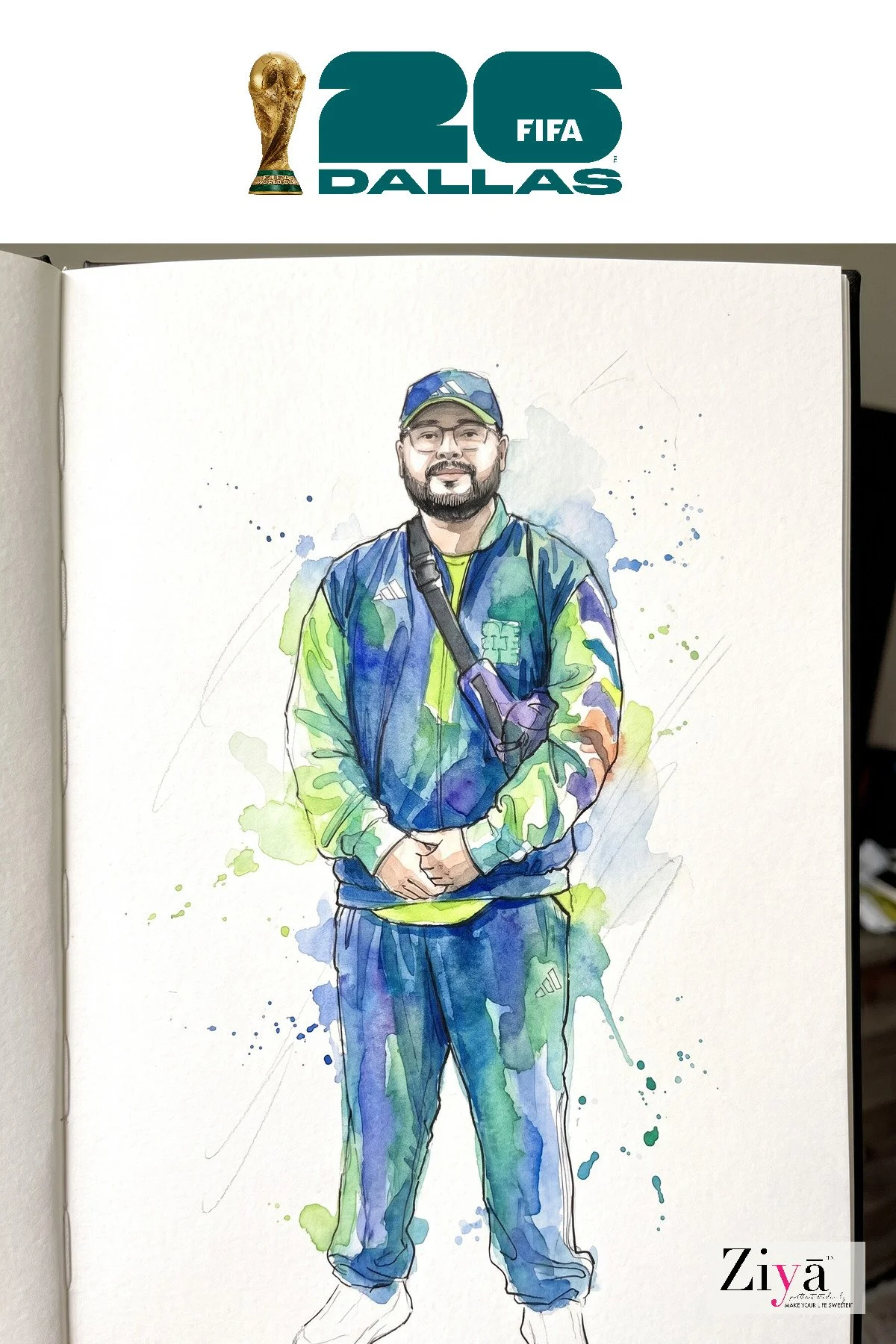 ZIYĀ AI Watercolor Portrait Experience - FIFA WORLD CUP - ON THE PITCH - VOLUNTEER PARTY - 1784146389_34.jpg
