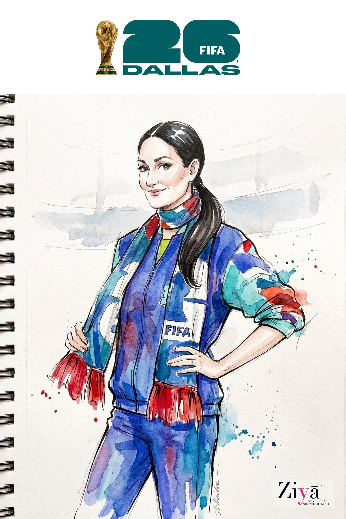 ZIYĀ AI Watercolor Portrait Experience - FIFA WORLD CUP - ON THE PITCH - VOLUNTEER PARTY - 1784151612_91.jpg