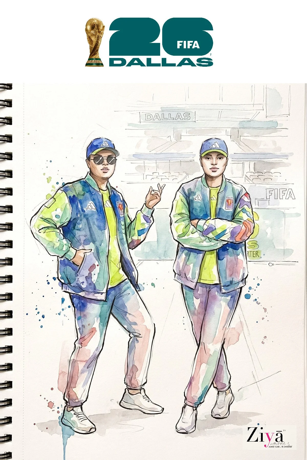ZIYĀ AI Watercolor Portrait Experience - FIFA WORLD CUP - ON THE PITCH - VOLUNTEER PARTY - 1784151915_96.jpg